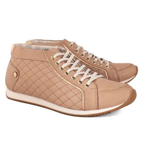 sapatênis feminino nude