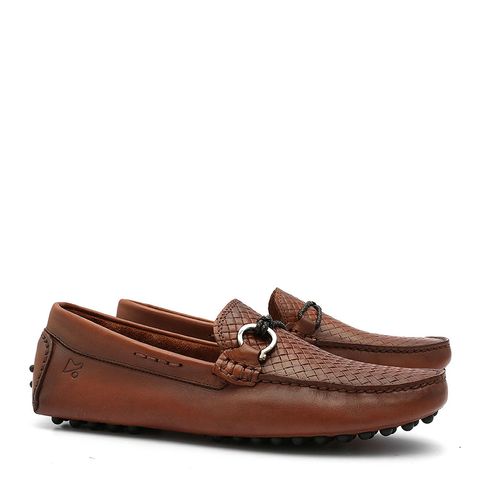 mocassim caramelo masculino