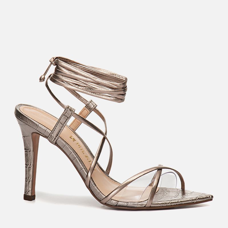 Sandália Feminino Milano Pewter 11165 Sandália Feminino Milano Pewter 11165