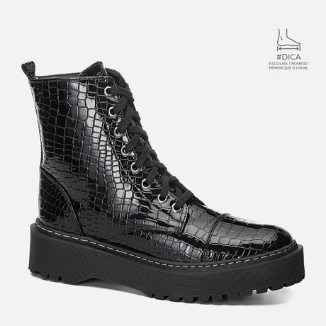 bota milano cano curto feminina